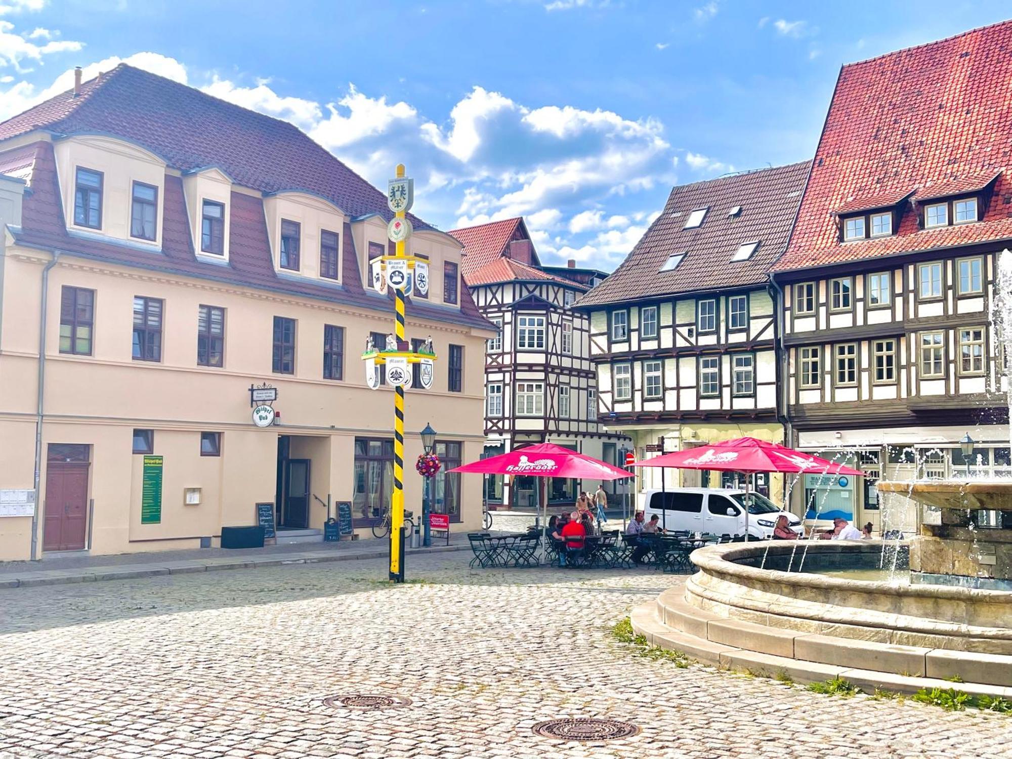 Fachwerktraeume - 35M² Weltkulturerbe Apartment Quedlinburg Exterior photo
